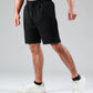 Active Cotton Mannen Shorts  - Zwart