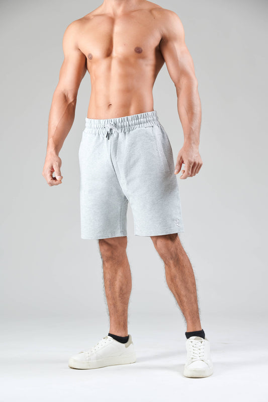 Active Cotton Mannen Shorts  - Grijs