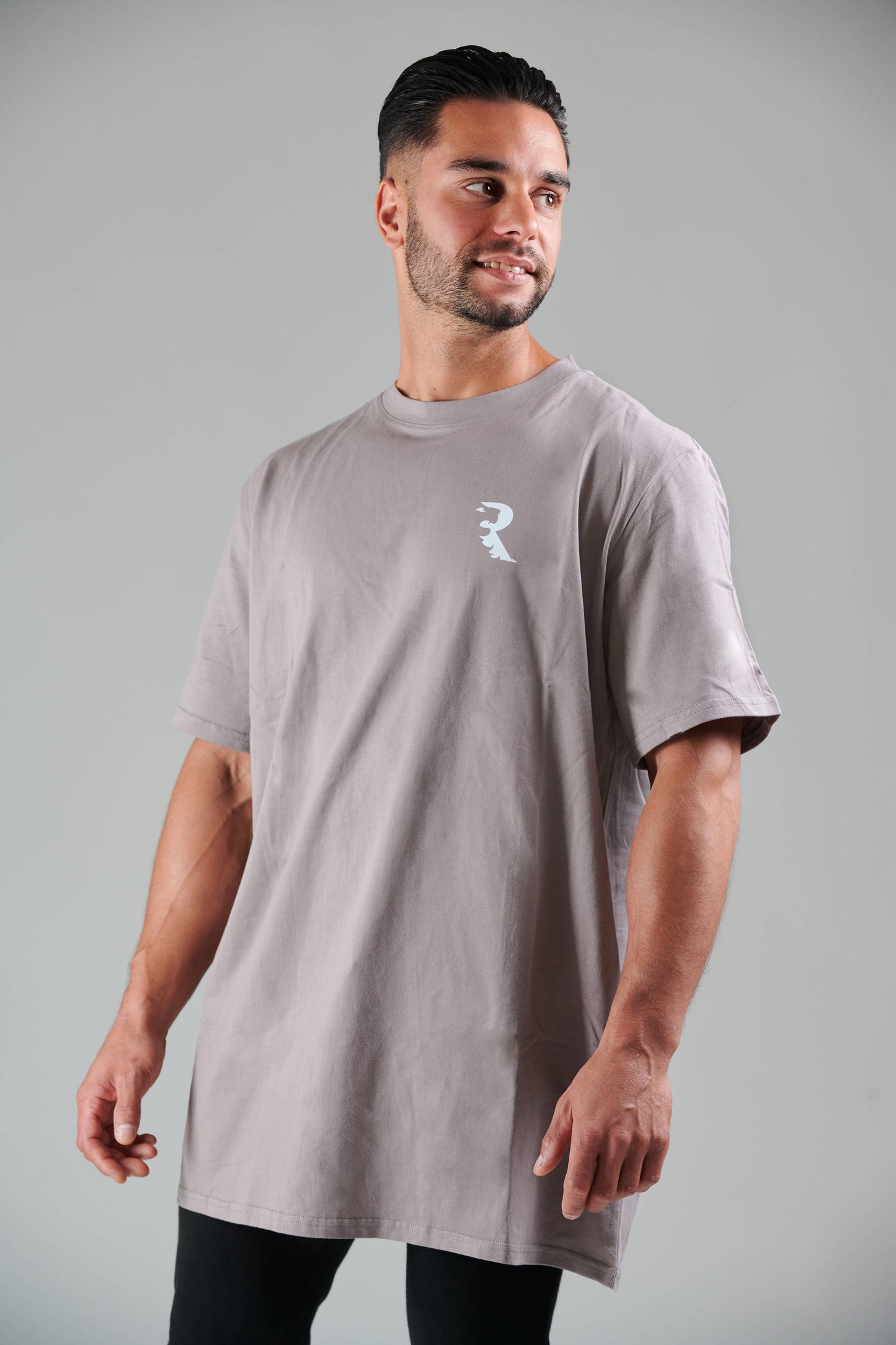 Oversized T-Shirts (Unisex)- Grijs