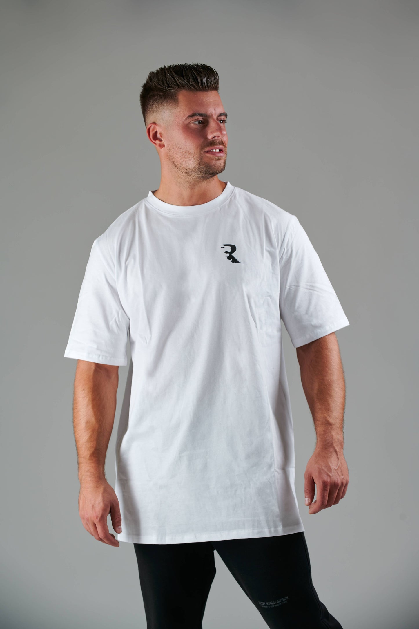 Oversized T-Shirts (Unisex)- Wit