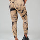 Tie Dye Leggings - Khaki