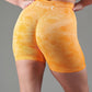 Marmer Shorts - Oranje