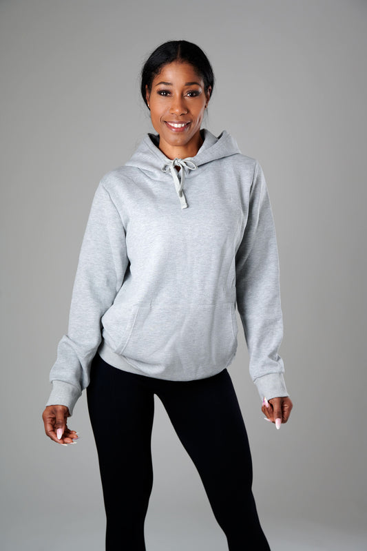 Smooth Soft Stretchy Unisex Hoody - Licht Grijs