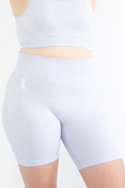 Classy Breathable Seamless Shorts - Sweet Lavender